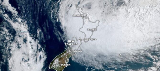 Weather – Significant spell of wet and windy easterlies for 12 months – Cyclone Gabrielle